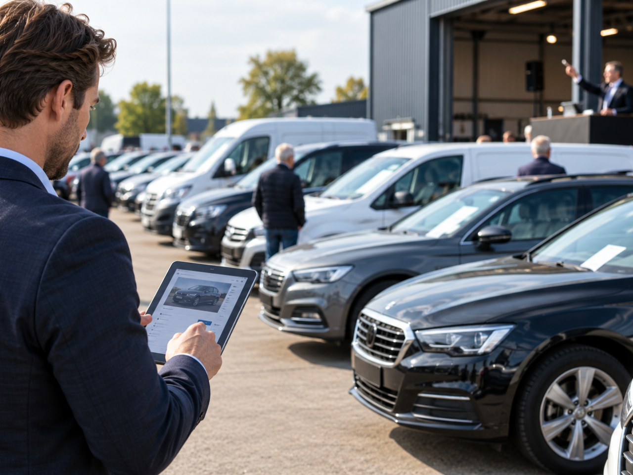 Zakelijke auto verkopen via een autoveiling: hoe werkt het en wat levert het op?