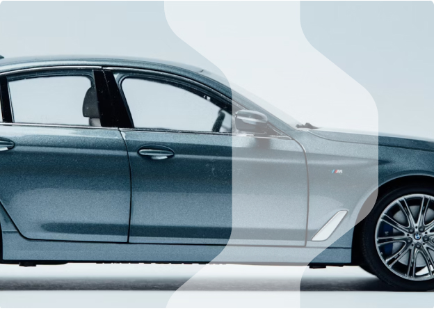 Leaseauto zijaanzicht voor overname via Leaseovernemen.nl